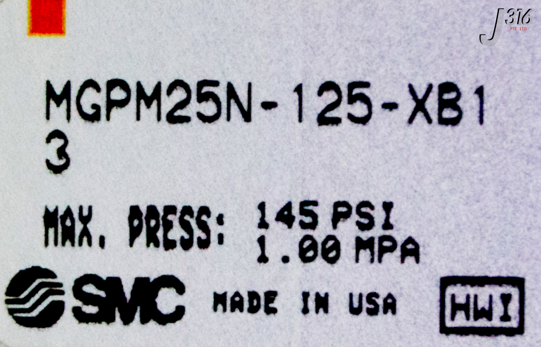 テキスト 35420 SMC COMPACT GUIDE CYLINDER MGPM25N-125-XB13 | eBay